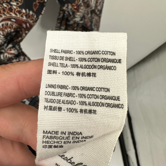 CLEOBELLA NWT Carolyn Paisley Print Mini Dress // L - Picture 13 of 16